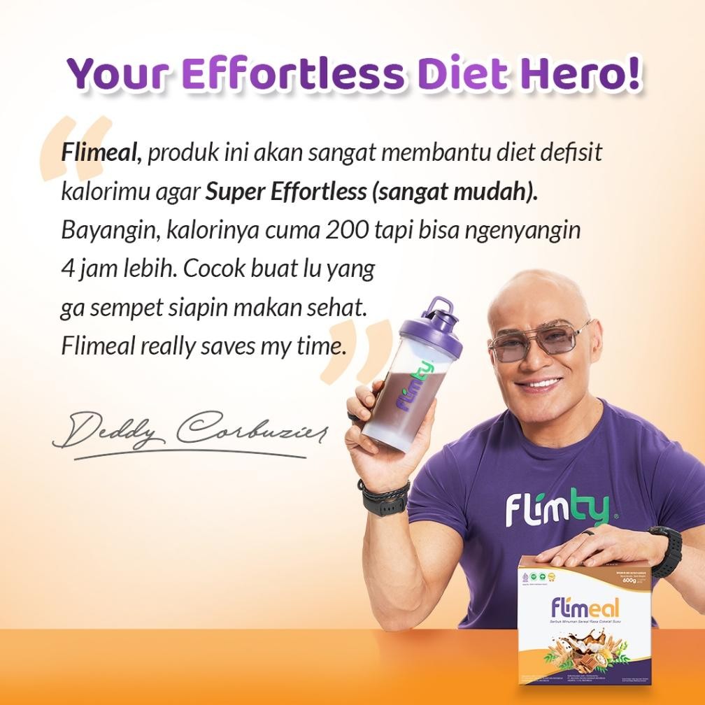 

Flimeal (Meal Replacement) Travel Pack (Isi 4 Sachet) - Coklat Susu