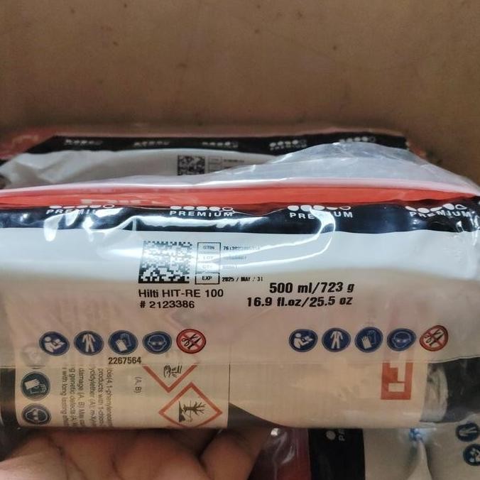 Chemical Hilti Hit RE 100/500 ml