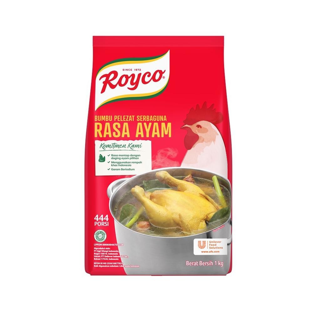 

Royco Bumbu Penyedap Rasa Ayam Pouch 1Kg