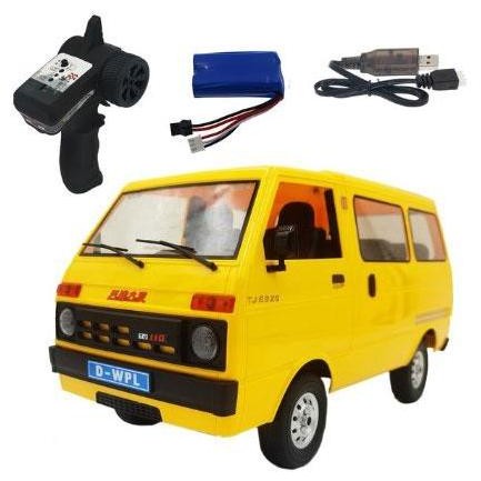 TERBARU - WPL D42 Van Truck - RTR - /0 (Yellow)