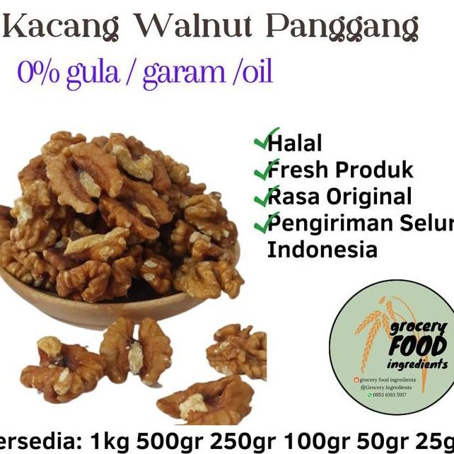 Kacang Walnut Roasted Gr Walnut Pangang Kacang Walnut Matang