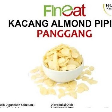 

Roasted Almond Slice Kacang Almond Panggang Gram Grabgosend