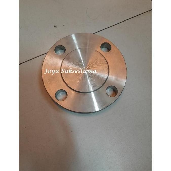 Blind Flange Stainless 304 Ansi 150 2" Inch - Flange Buta Ss304 #150 Termurah