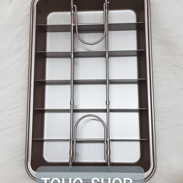 

Loyang Brownies Loyang Kue Dengan Sekat Loyang Bolu Anti Lengket