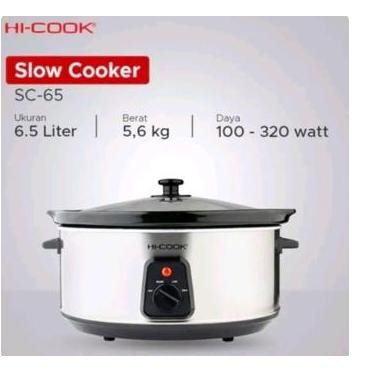 Slow Cooker Hi Cook SC65 Penanak Nasi Lambat Sc 65