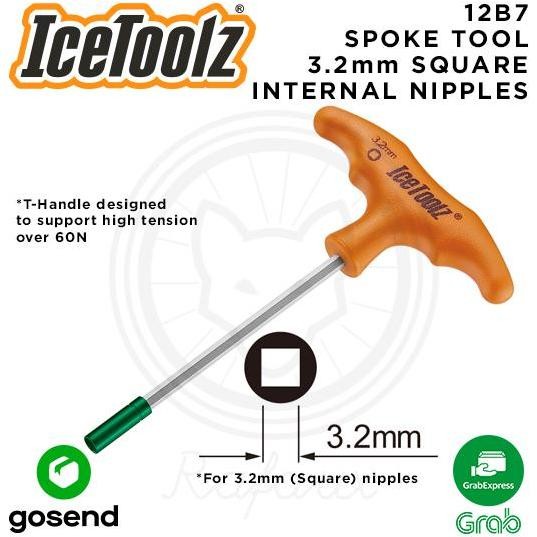 Promo ICETOOLZ Spoke Tool 3.2mm Alat Internal Nipples Sepeda T-Handle 12B7 COD