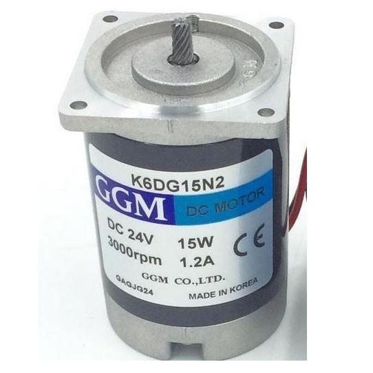:::::::] GGM DC MOTOR K6DG15N2 24 VOLT / MOTOR ONLY