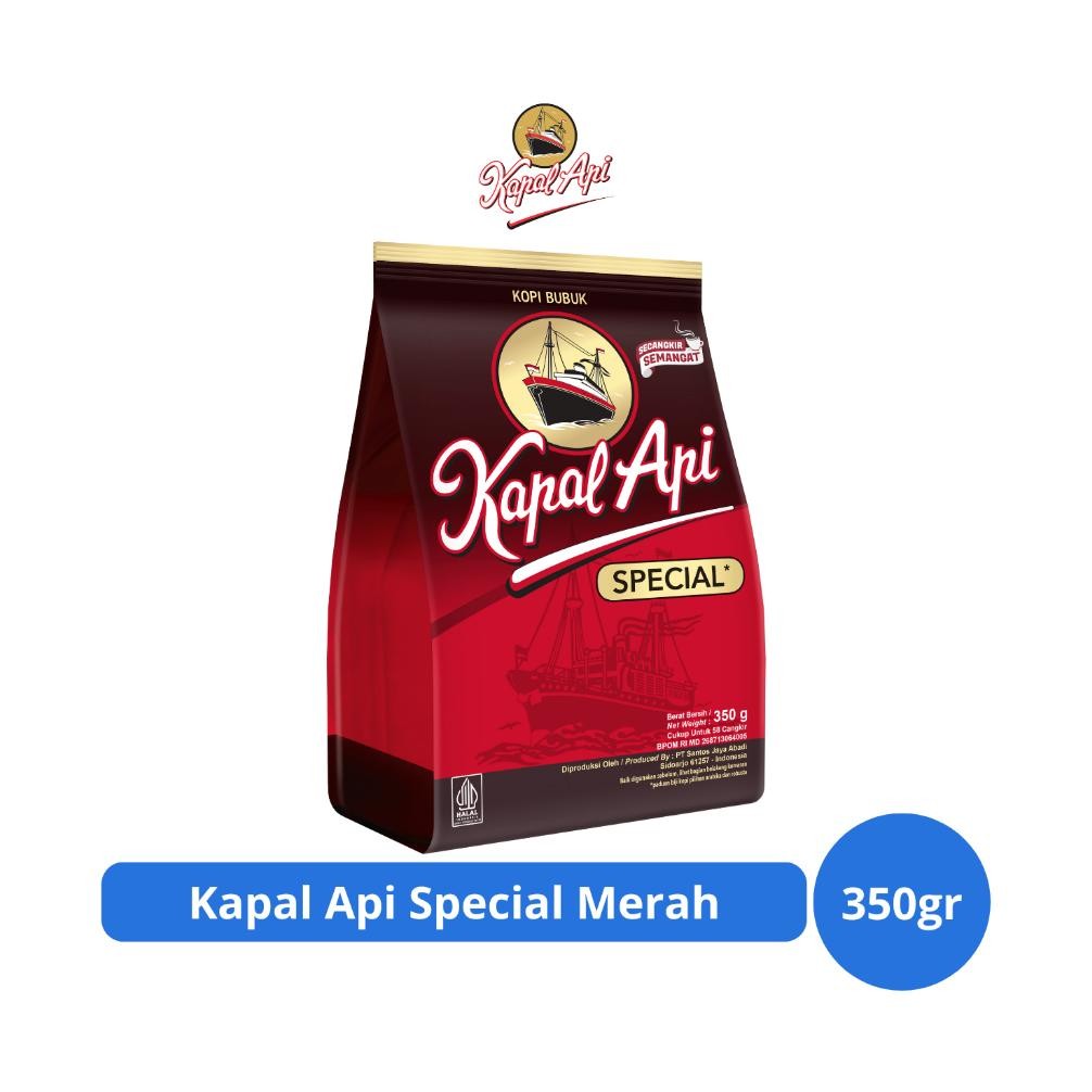 

Ready!! Kapal Api Special Merah 350gr