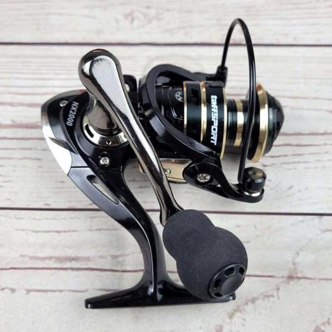 Gulungan Rel Pancing Joran Gold Sharking TaffSPORT NX2000 Fishing Reel