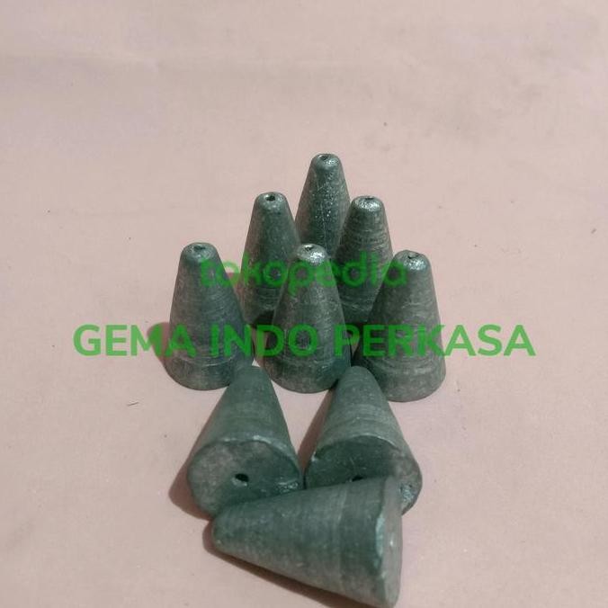 timah kerucut pancing