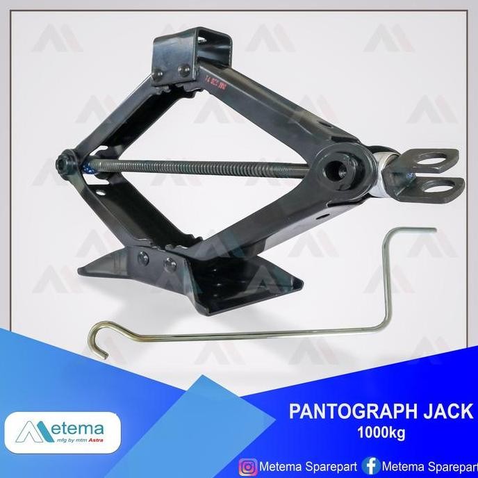 Dongkrak Gunting /Dongkrak Jembatan 1 Ton, Metema Original