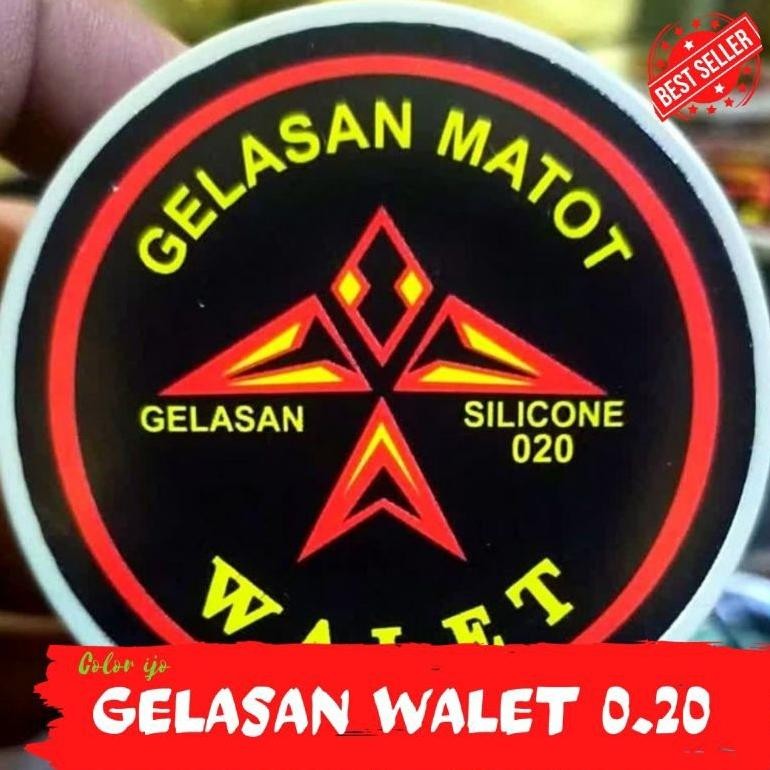 Cod 8.8 Murah Gelasan Bogel Matot Walet 0.20 Hitam Senar Gelasan Layangan Tajam