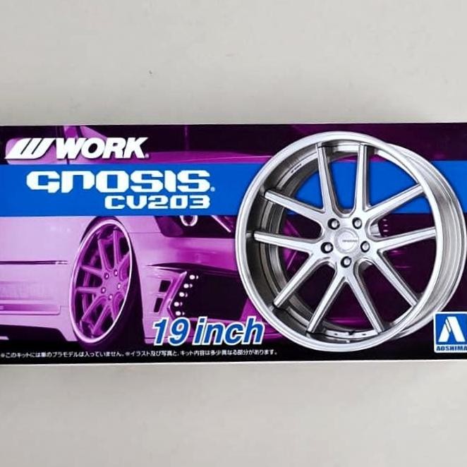 Aoshima 1/24 Velg W Work Gnosis CV203 19inch