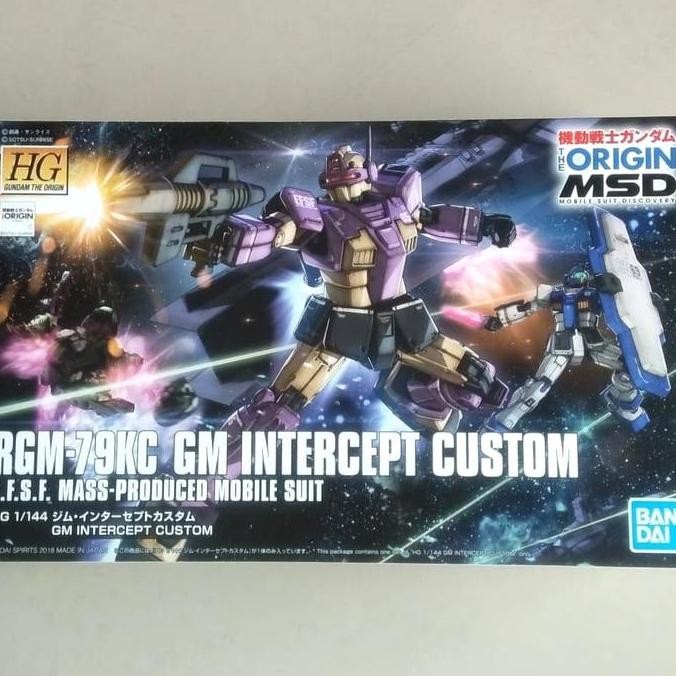 Bandai HG 1/144 RGM 79KC GM Intercept Custom