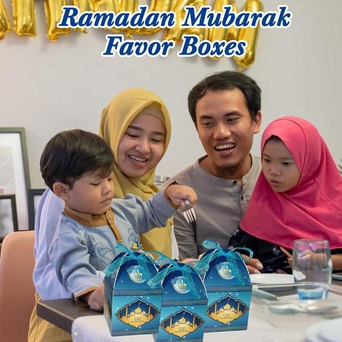 

10 Pcs Hamper Lebaran Box Idul Fitripita Biru Hijau Kotak Hampers Idul Fitri Box Hampers Lebaran Kotak Hari Raya Raya Keagamaan Berkualitas