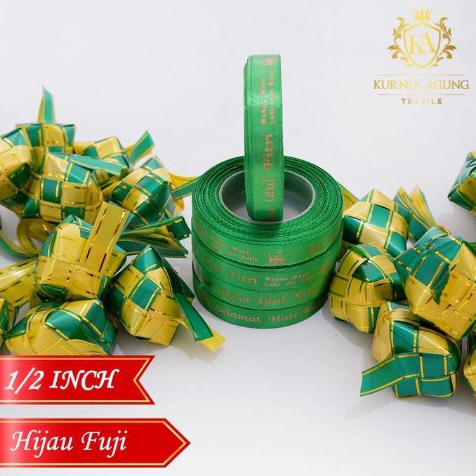 

Pita Satin Hari Raya Idul Fitri Lebaran Hampers Parcel Dijual Per ROLL
