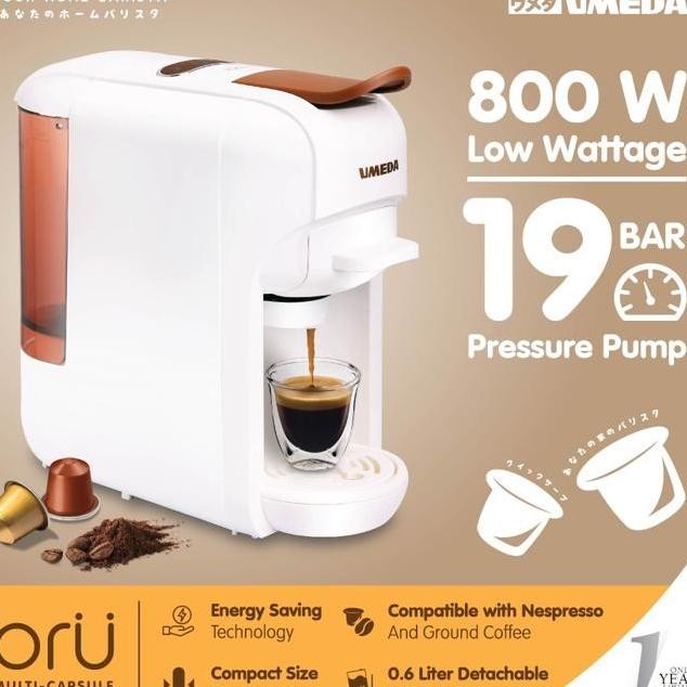 Umeda Coffee Maker Capsule Bru