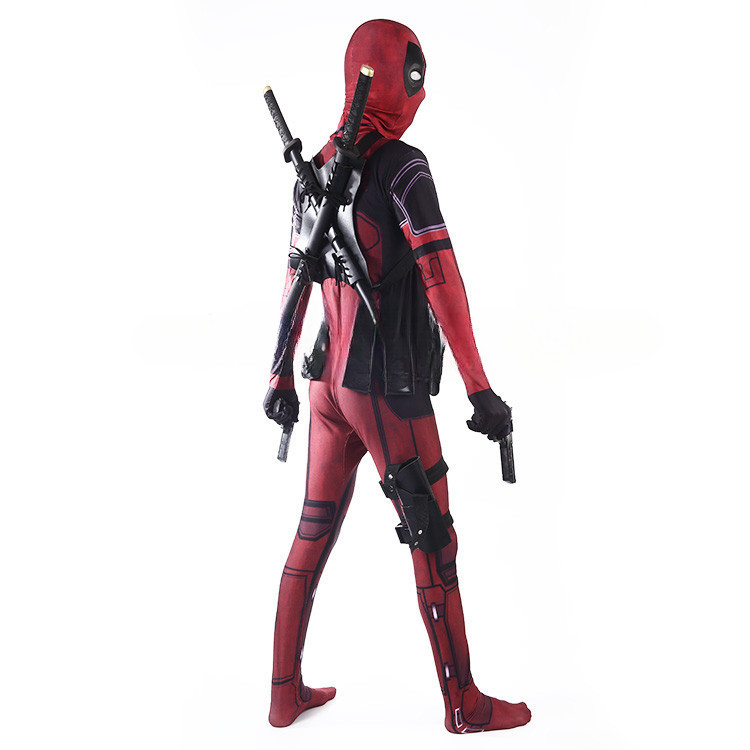 Halloween In-Stock Performance Costume Superhero Deadpool Lycra Bodysuit Anime Costume cosplay Cloth