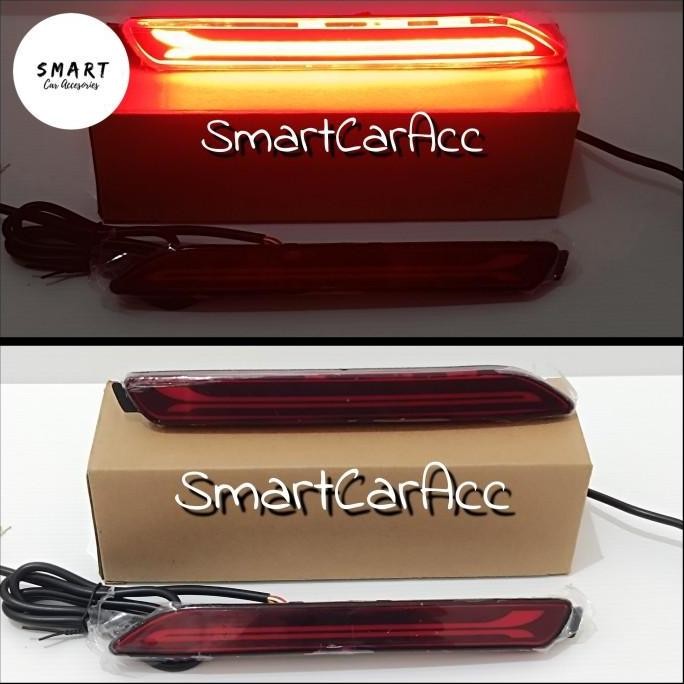 LAMPU REFLEKTOR BEMPER BELAKANG LED TOYOTA INNOVA 2009-2015