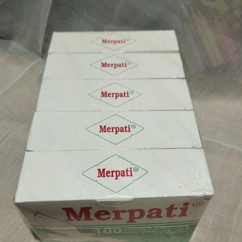 

Promo Amplop Merpati Kecil 110X70Mm Per Box 500 Lembar Promo