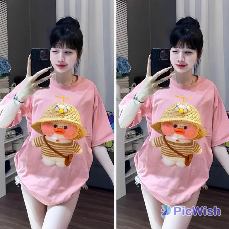 Rg-4 Hj-54 Kaos Branded Kawai Duck Original Kaos Bangkok Baju Branded Premium Import Kaos Atasan Kor