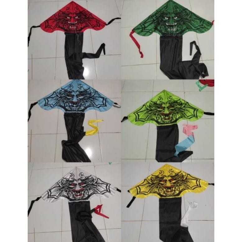 Tc21 Zx41 Layangan Hias/Layangan Kain/Layangan Sablon 2 Warna Viral