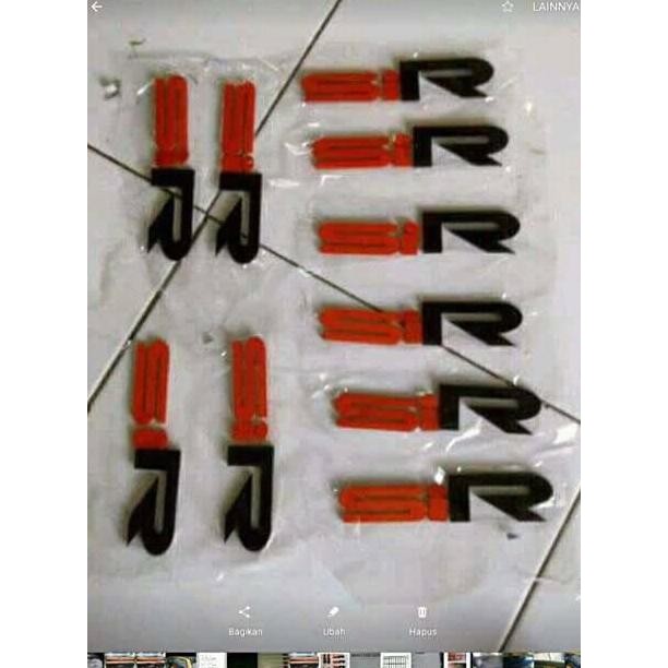 Emblem Sir Timbul Cocok Buat Ef Civic Nova / Nouva , Lx , Grandcivic