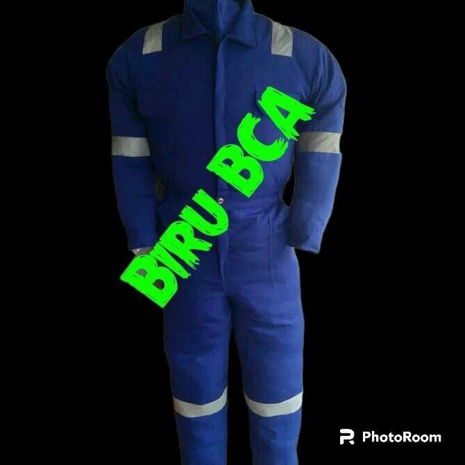 wearpack tommy biru benhur Safety Seragam