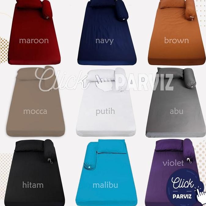 Sprei Polos 120x200 Sprei No.3 - Sudut Karet