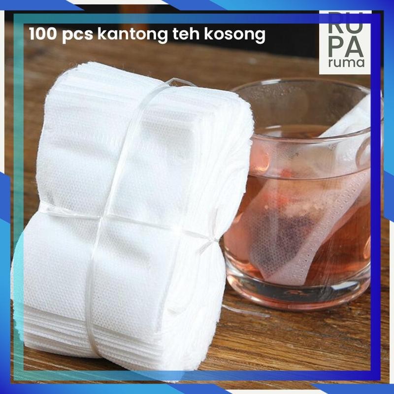 

Promo Kantong Teh Celup Kosong 100 PCS Food Grade Tea Bag AWE-23