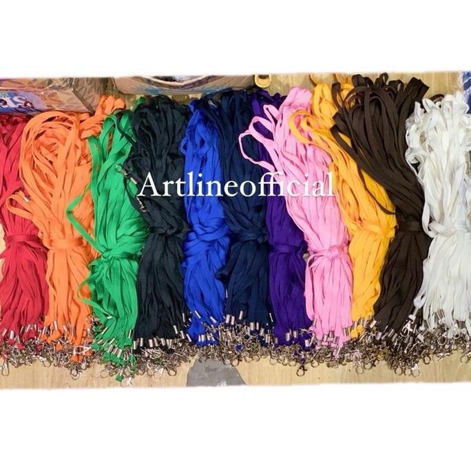 

TERMURAH - Tali Lanyard /Tali Id Card Kait |Tali ID buat Kartu Peserta 1 pack ( 100 pcs )