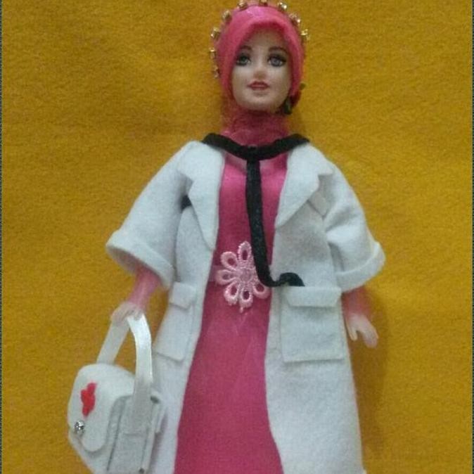 Boneka Dokter/Barbie Dokter/Boneka Barbie Dokter/Barbie Hijab