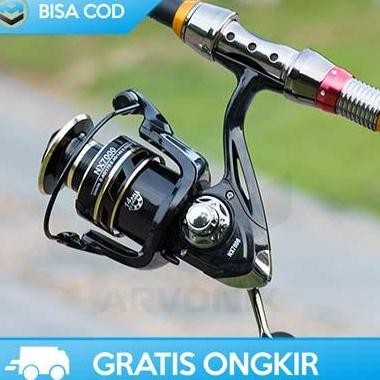 REEL PANCING MURAH POWER HANDLE GOLD SHARKING NX2000 SERIES ORIGINAL