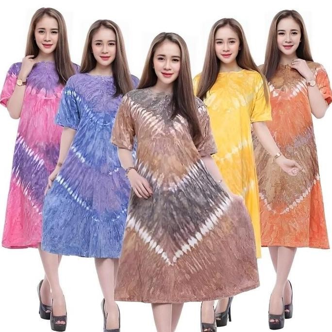 daster 5 pcs 100 rb daster wanita kekinian daster ibu baju tidur wanita dewasa Panjang Tidur Ruffle 