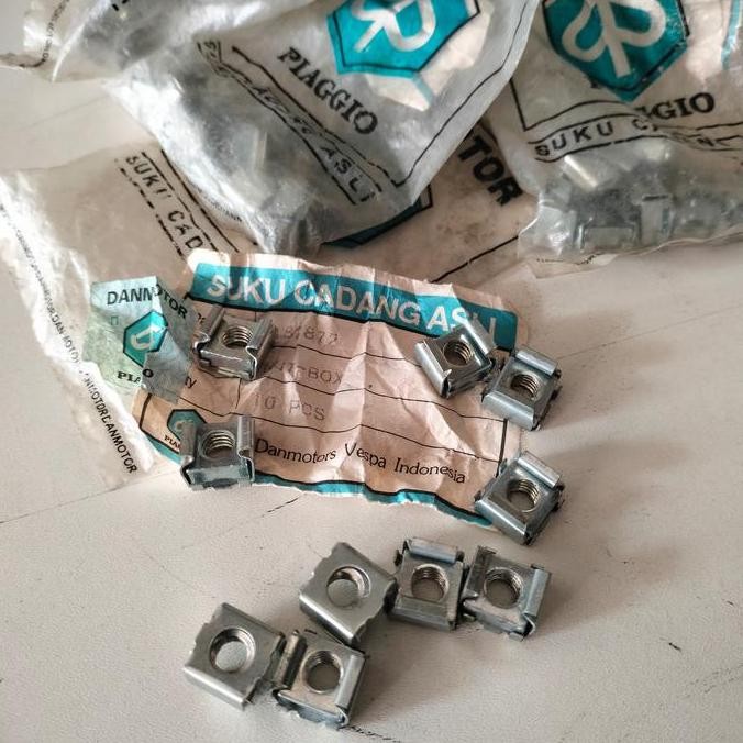 New  Mur pedal rem Vespa PX Excel Spartan PTS Original Danmotor biru nos