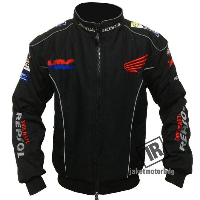 jaket motor Honda HRC team murah