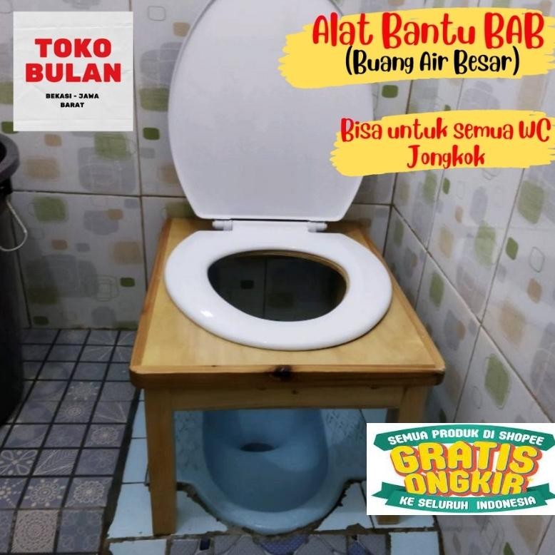 Terlaris | Terbaru | Best Seller | Termurah Kloset Duduk Portable Orang Tua | Toilet Wanita Hamil | 