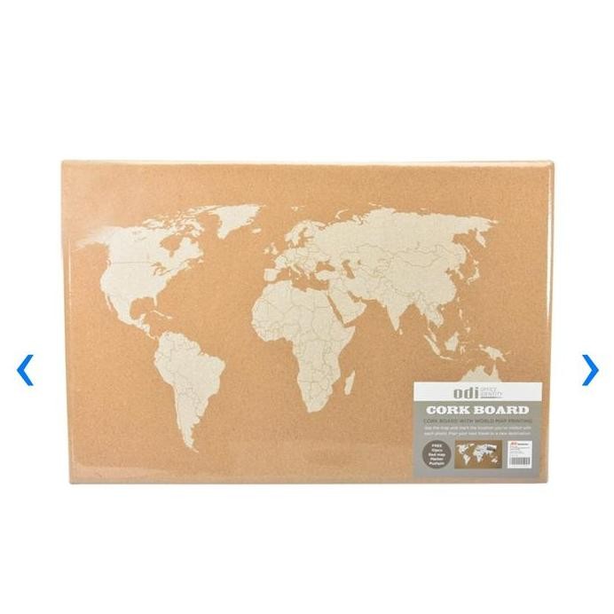 

Cork Board Peta Dunia Redy !!!