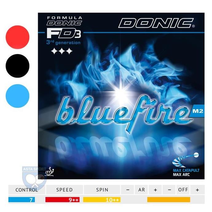DONIC Bluefire M2 Karet Pingpong Rubber Tenis Meja