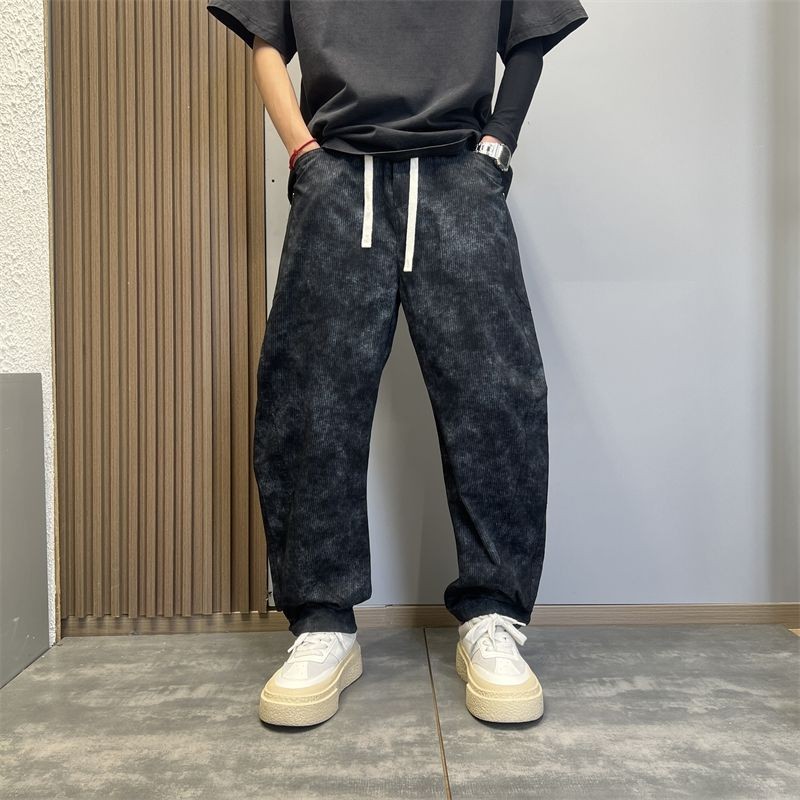 Celana Scimitar Tie-Dye Baru Pakaian Pria