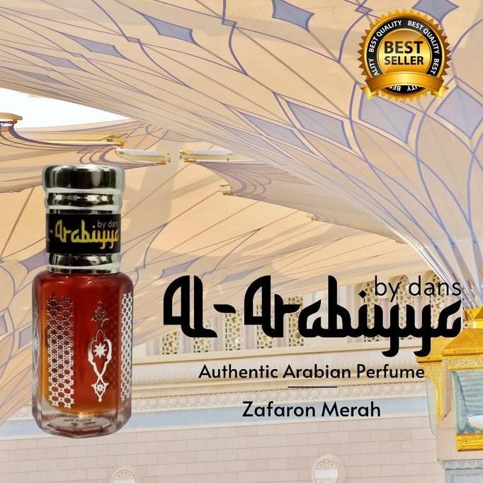 NEW MINYAK ZAFARON MERAH isi 6ml SUPER-PARFUM ARAB