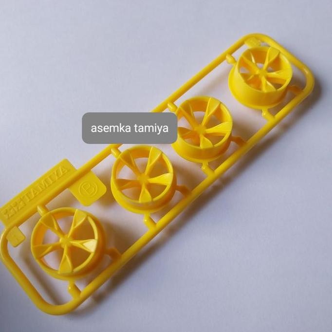 VELG TAMIYA ORIGINAL MEDIUM 5 SPOKE KUNING