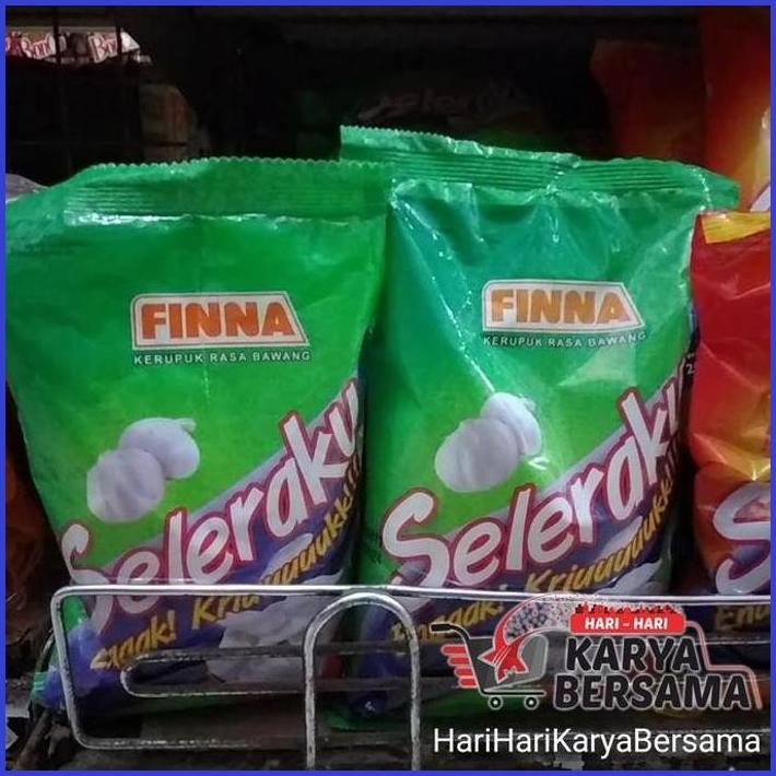 

FINNA KERUPUK RASA BAWANG SELERAKU 200GR