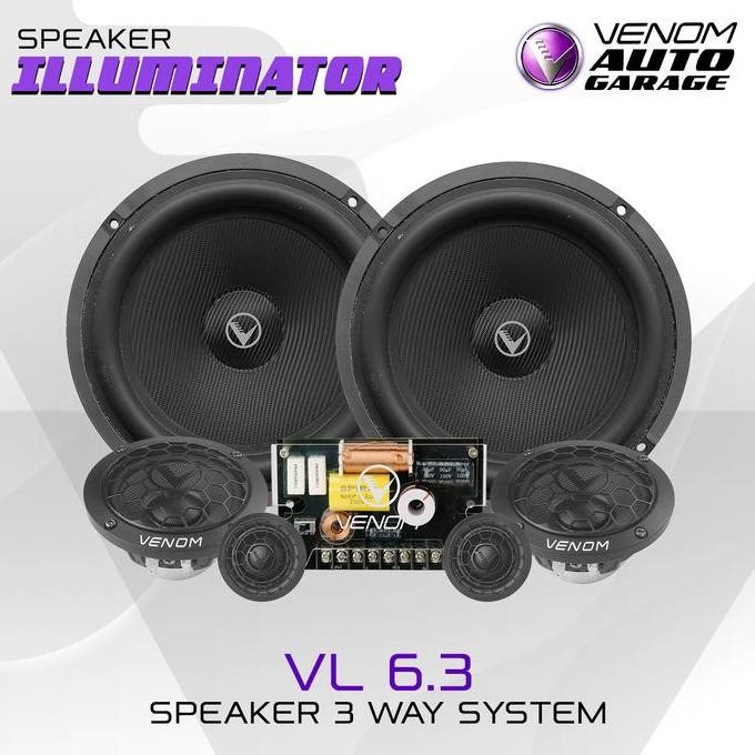 Venom 3WAY SPLIT VL 6.3 ILLUMINATOR SERIES