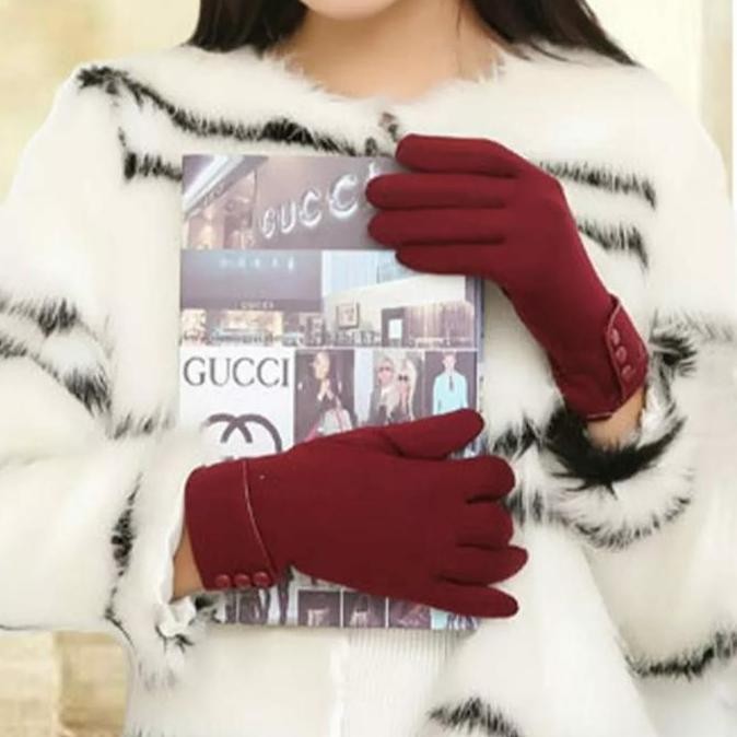 SARUNG TANGAN HANGAT MUSIM DINGIN BERKENDARA IMPORT KOREA LAYAR SENTUH