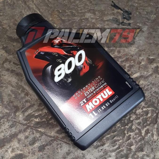 Ready  Oli Samping 2Tak Motul 800 1Liter 2 Tak Oil Ninja TS