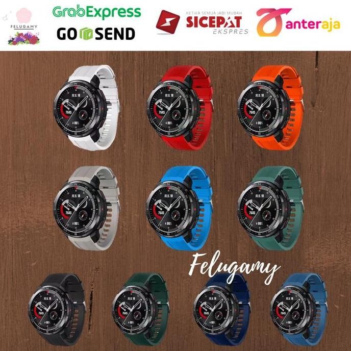 Strap Silikon Smartwatch Huawei Honor GS PRO Tali Jam murah