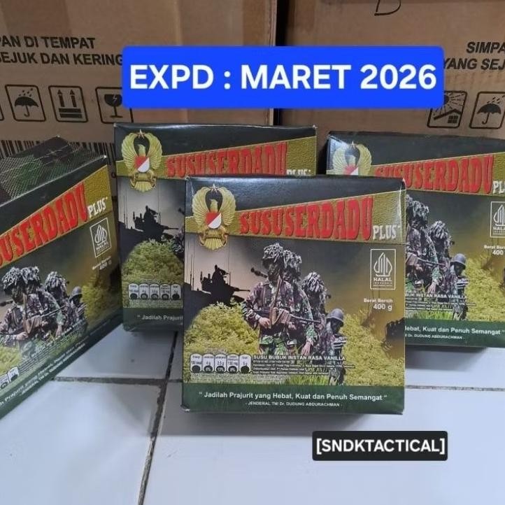 

(Obral Sampai Habis) Susu Serdadu Original 100% Ready