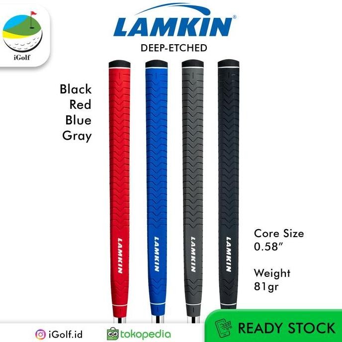 Lamkin Deep Etched - Putter Grip - Golf Putter Grip