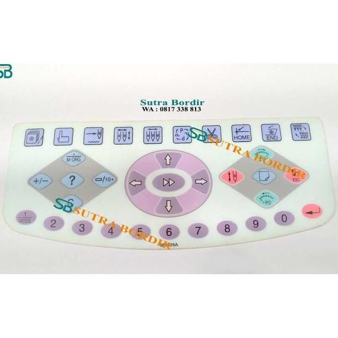 TERMURAH - Keypad Mesin Bordir BECS 316 Keypad Dahao Bordir Komputer BECS366